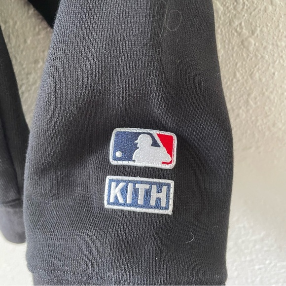 Kith for MLB Los Angeles Dodgers Arched Crewneck Size Small Varsity Sports Retro - Picture 5 of 9